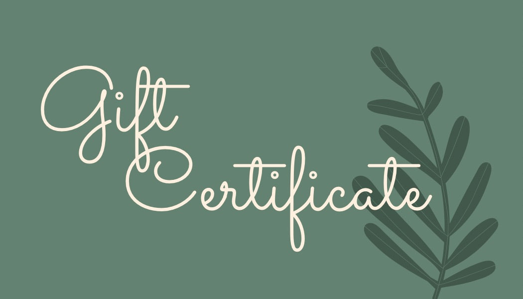 Gift Certificate