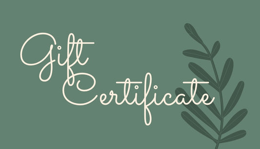 Gift Certificate